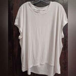 Athleta With Ease White Tee